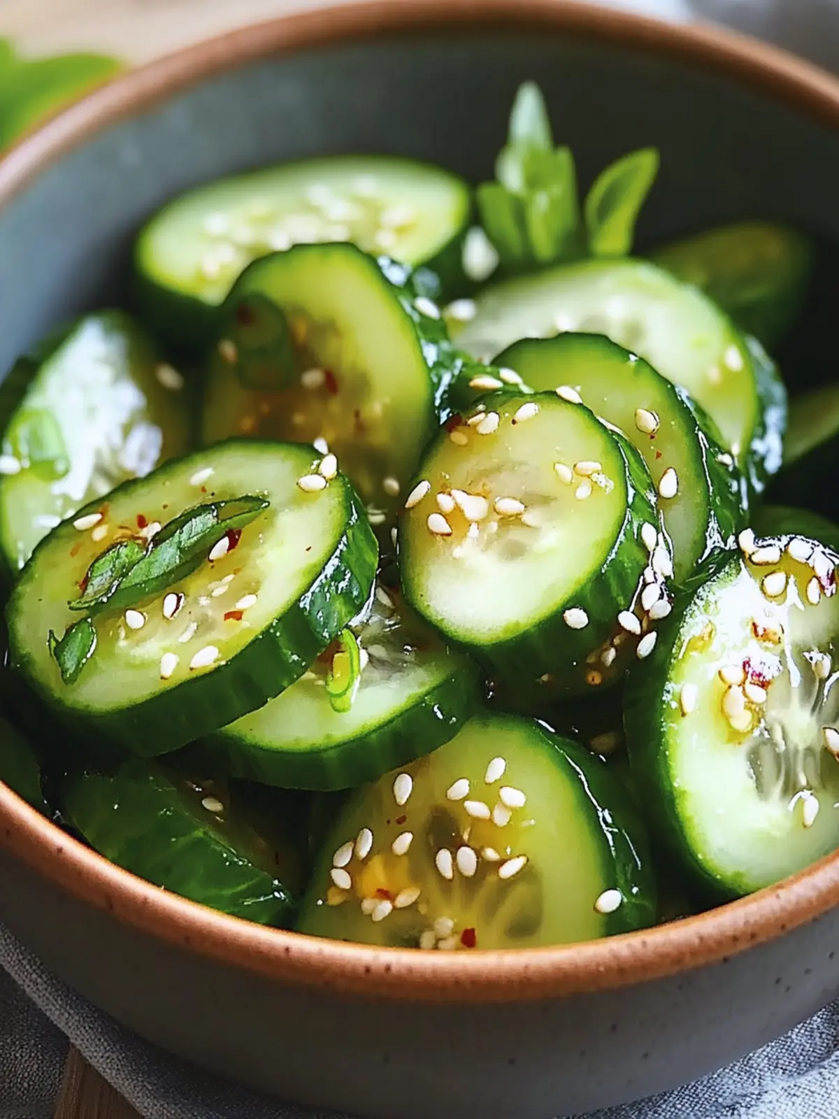 Refreshingly Easy Asian Cucumber Salad That Will Wow You