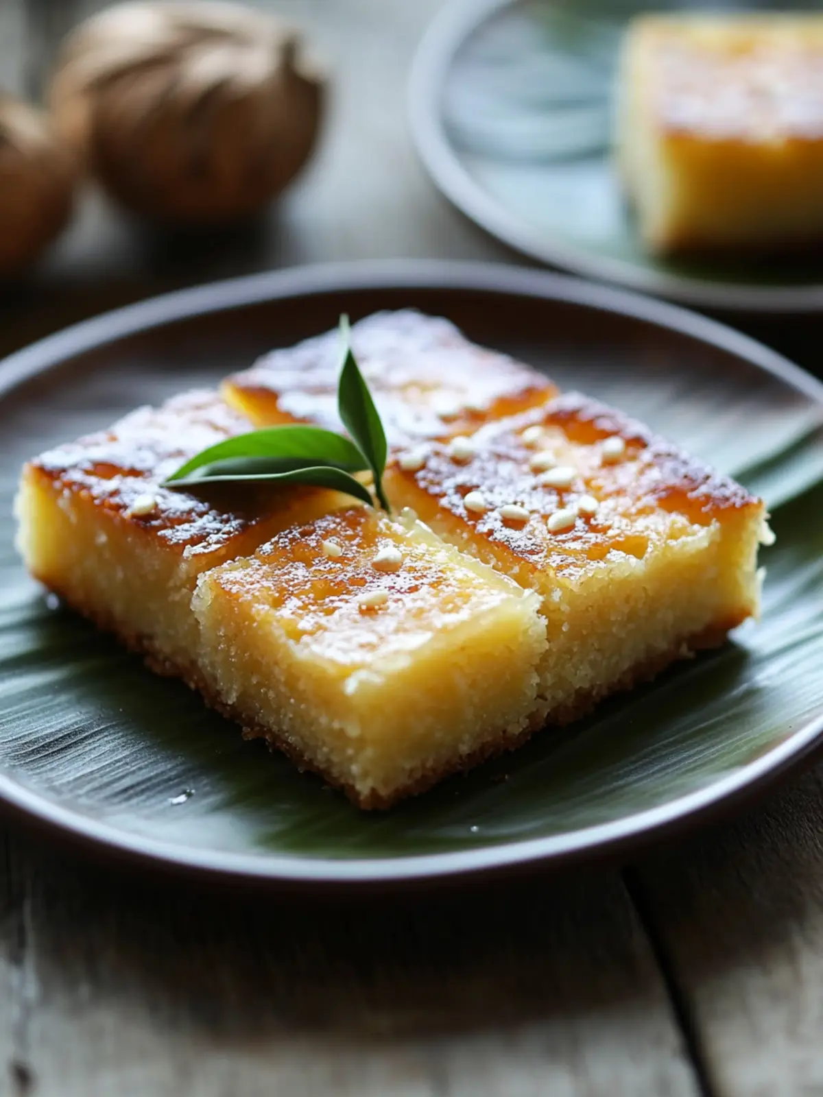 Cassava Cake Recipe (Filipino Cassava Bibingka)