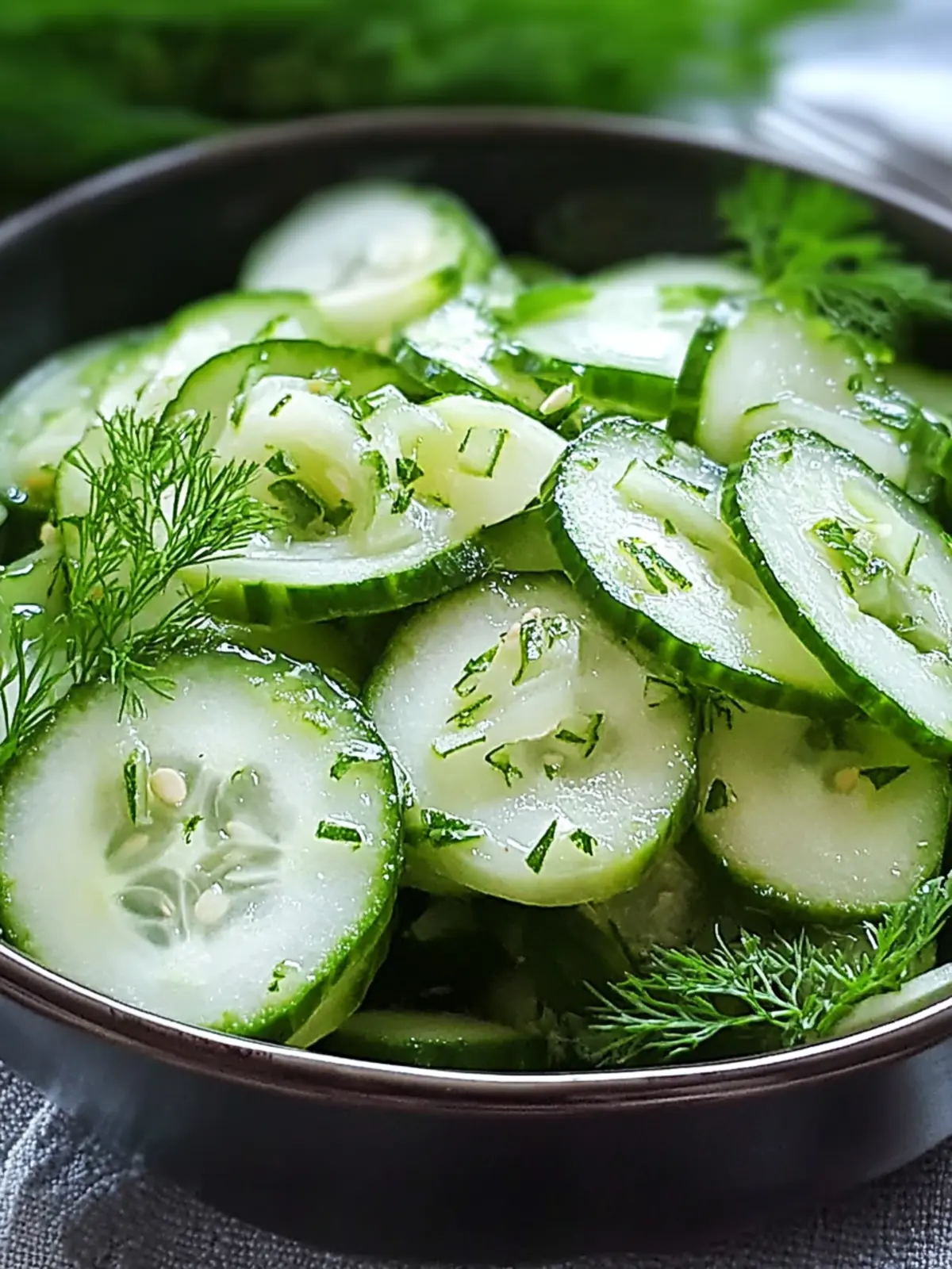 Hungarian Cucumber Salad