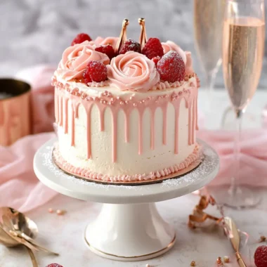 Pink Champagne Cake