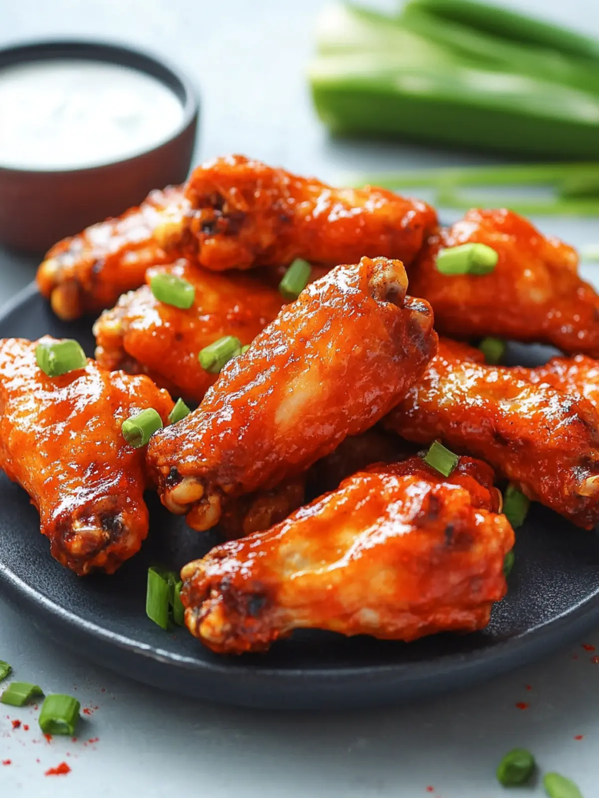 Crispy Buffalo Wings: The Ultimate Spicy Chicken Wing Recipe 4 Buffalo Wings (Spicy Chicken Wings)