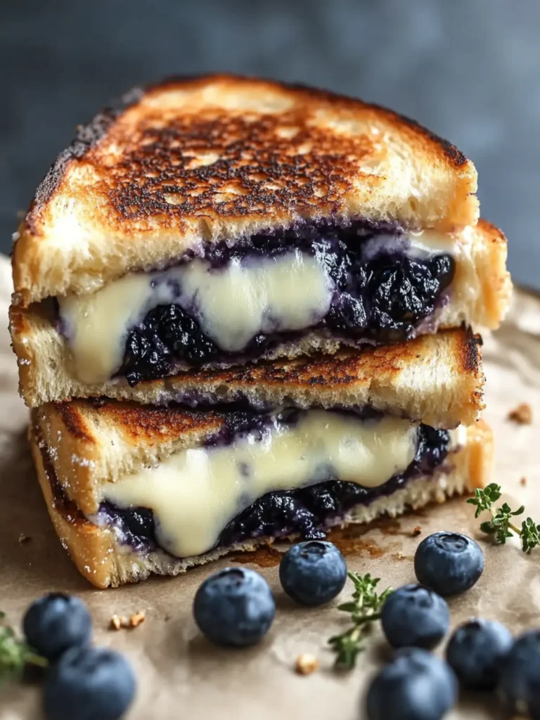 Crispy Blueberry Grilled Cheese You’ll Crave at Brunch 2 Crispy Blueberry Grilled Cheese You’ll Crave at Brunch
