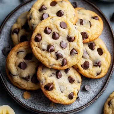 Soft Banana Chocolate Chip Cookies Perfect for Cozy Snacking 9 Banana Chocolate Chip Cookies