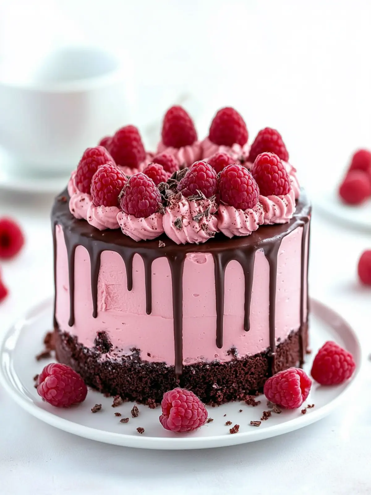 Raspberry Chocolate Cake