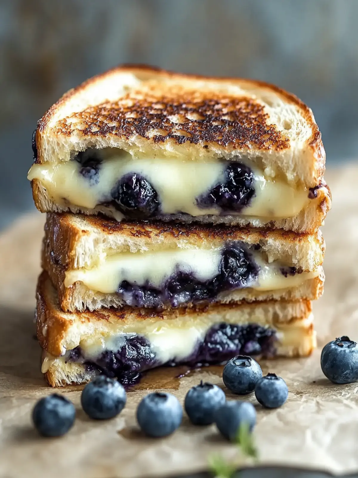 Crispy Blueberry Grilled Cheese You’ll Crave at Brunch