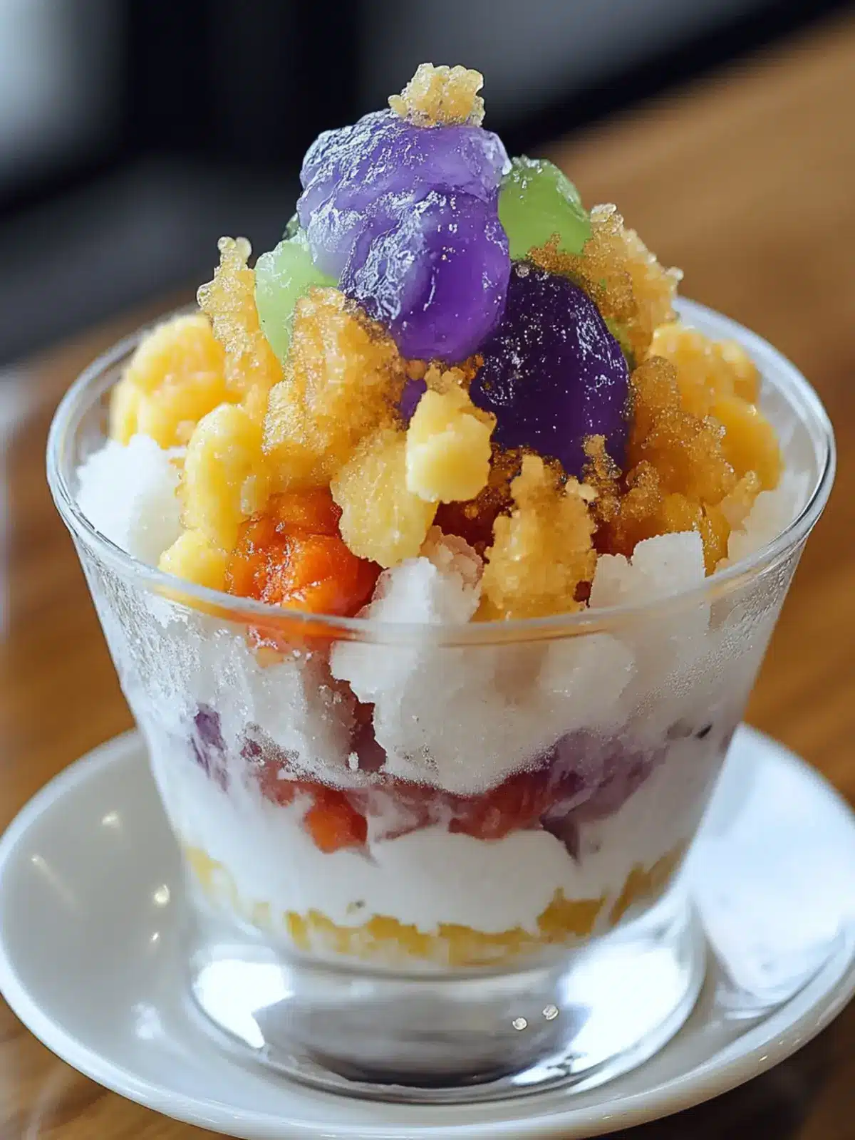 Filipino Halo-Halo: Your Ultimate Mixed Shaved Ice Delight! 3 Filipino Halo-Halo (Mixed Shaved Ice Dessert)