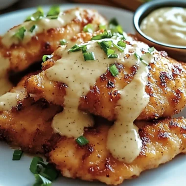 Crispy Malibu Chicken Recipe with Creamy Mustard Delight