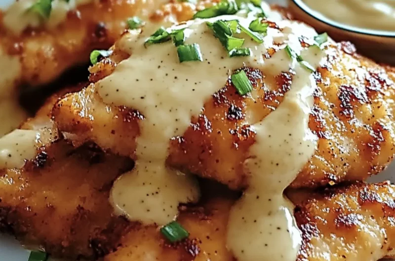 Crispy Malibu Chicken Recipe with Creamy Mustard Delight