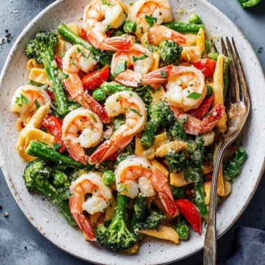 Savory Shrimp Primavera: A Fresh Twist on Comfort Food 9 Shrimp Primavera