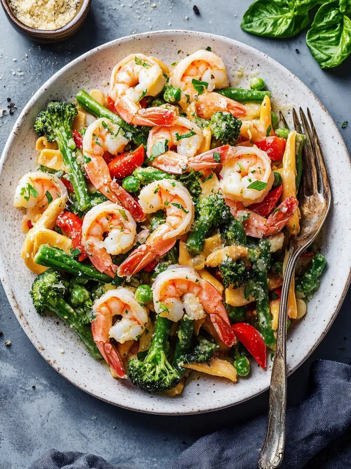 Savory Shrimp Primavera: A Fresh Twist on Comfort Food 5 Shrimp Primavera
