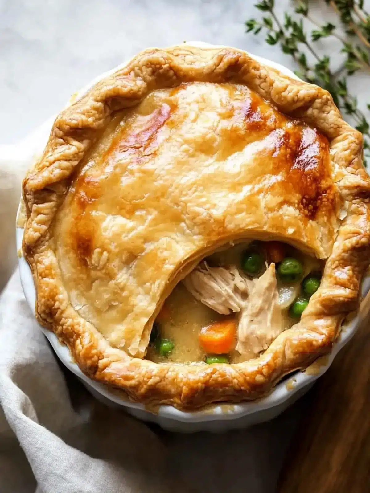 Delicious Chicken Pot Pie: Your New Cozy Comfort Food 3 Chicken Pot Pie