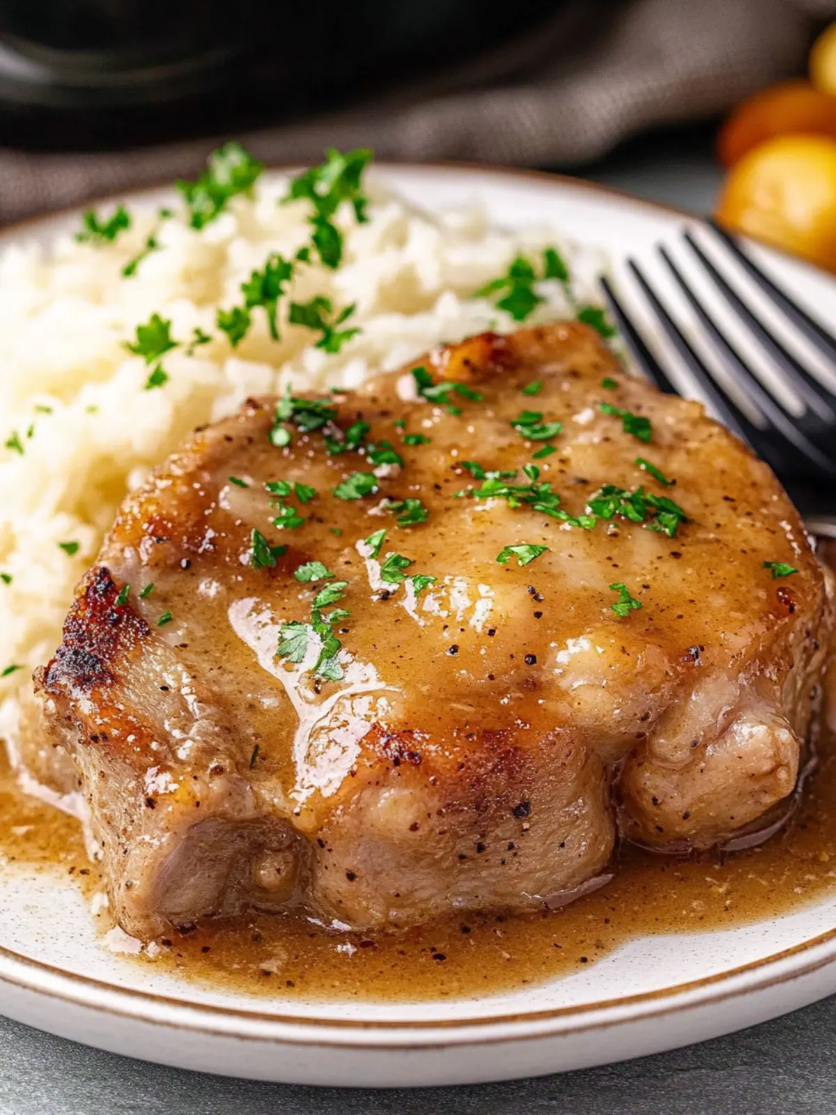 Crockpot Ranch Pork Chops - Effortless Comfort Food Delight 3 Crockpot Ranch Pork Chops