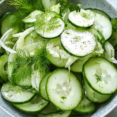 Hungarian Cucumber Salad