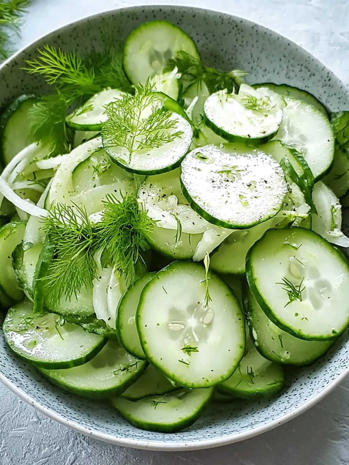 Hungarian Cucumber Salad