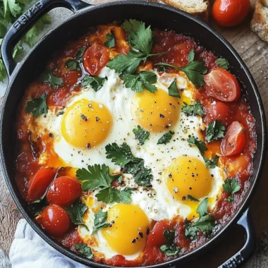 Cozy Shakshuka for Two: A Healthy, Flavorful Brunch Delight