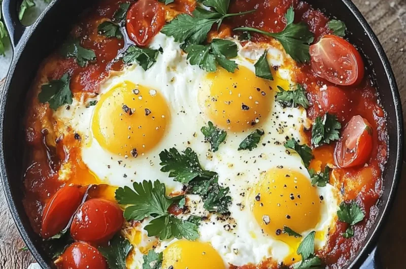 Cozy Shakshuka for Two: A Healthy, Flavorful Brunch Delight