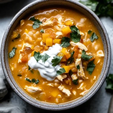 Cozy Butternut White Chicken Chili for Chilly Nights