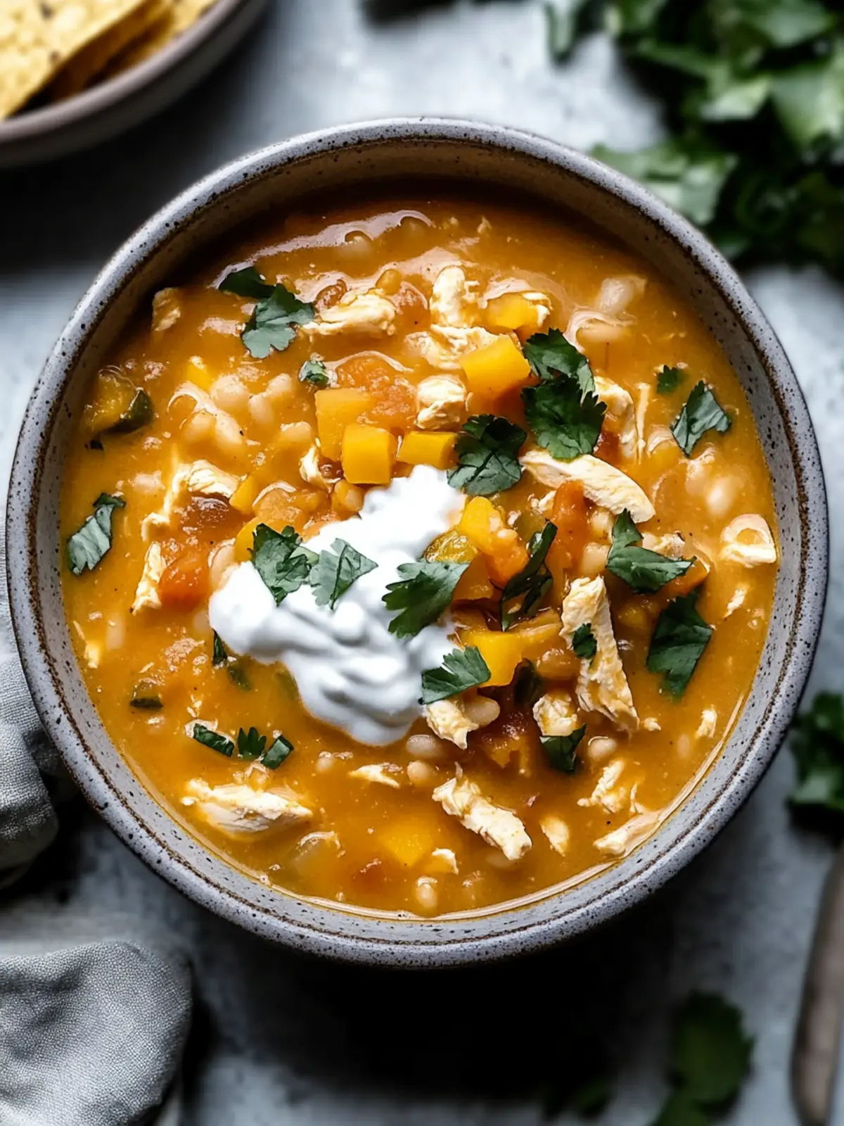 Cozy Butternut White Chicken Chili for Chilly Nights