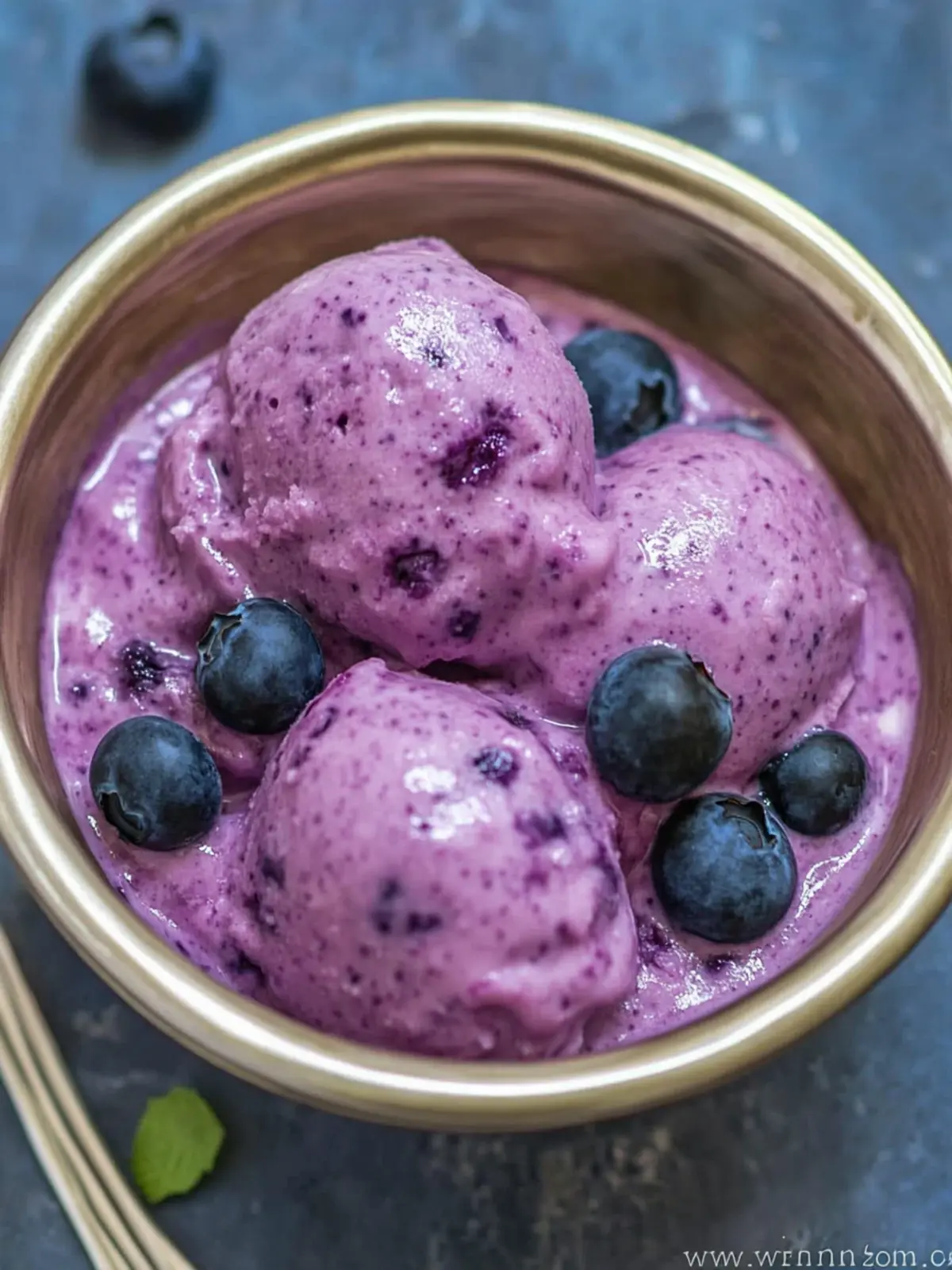 Deliciously Easy Healthy Frozen Blueberry Yogurt Recipe 2 Healthy Frozen Blueberry Yogurt Recipe