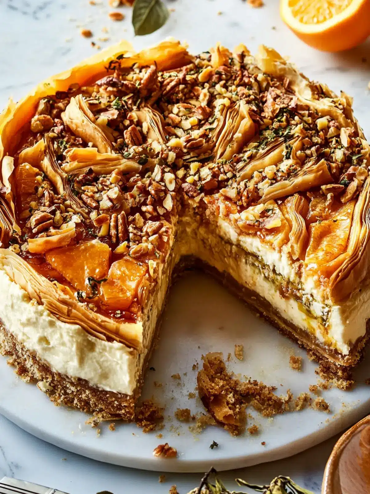 Baklava Cheesecake