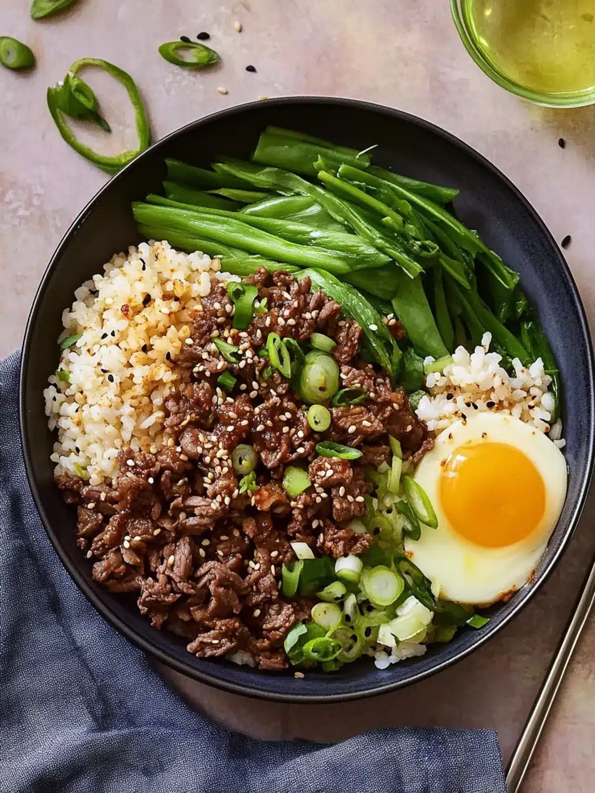 Easy Korean Beef Bowl