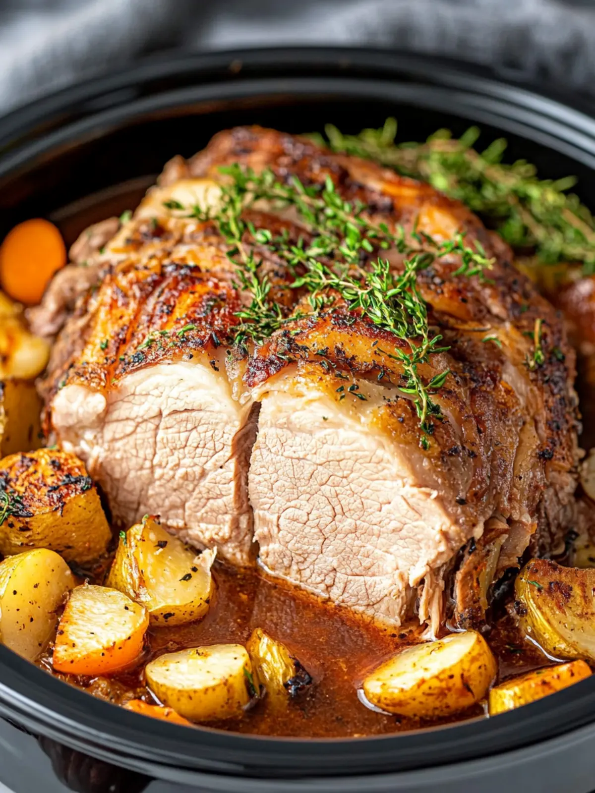 Savory Crockpot Pork Roast: Dinner Made Effortless and Delicious 4 Crockpot Pork Roast
