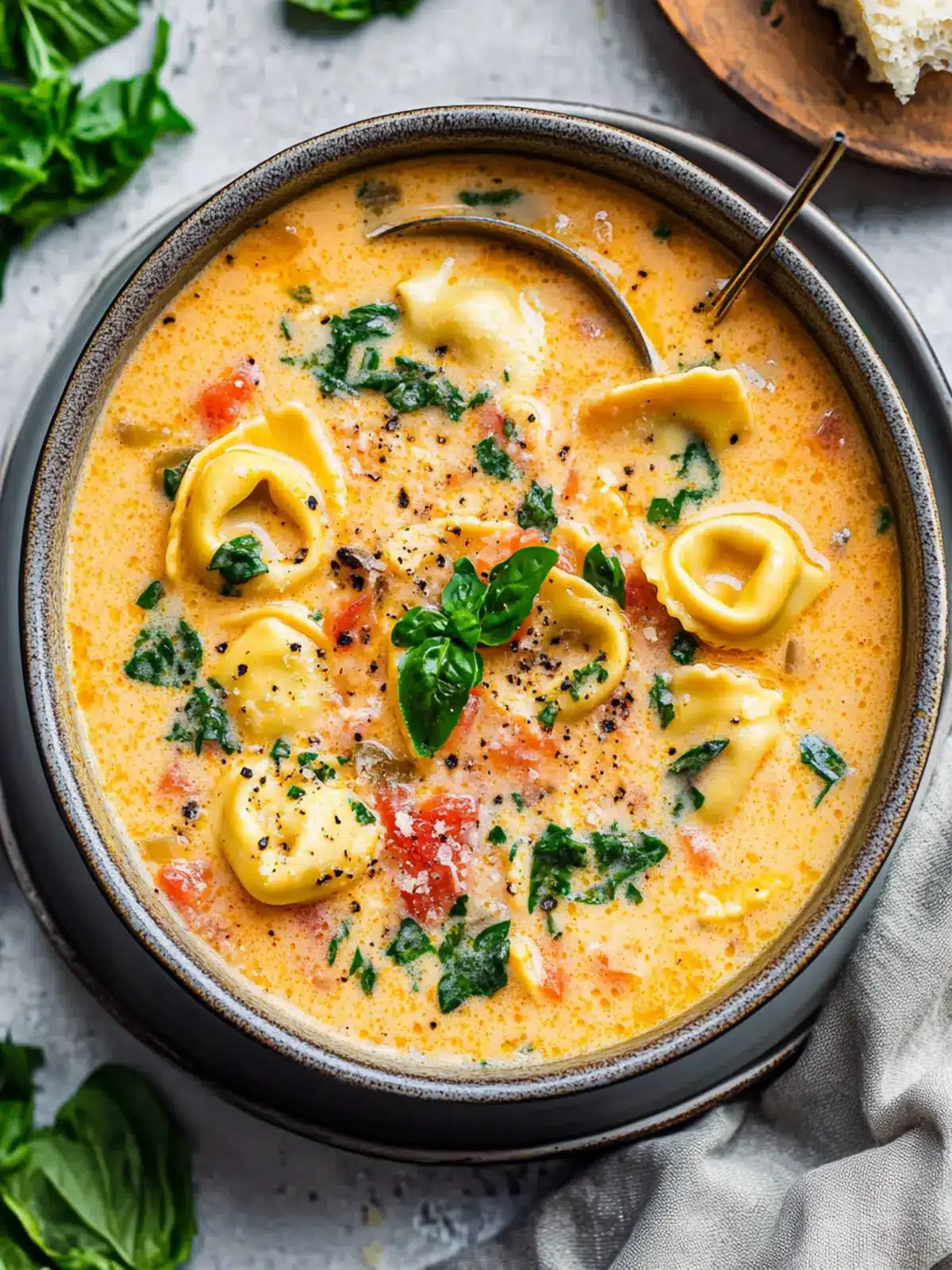 Instant Pot Creamy Tortellini Soup for Cozy Weeknight Comfort 3 Instant Pot Creamy Tortellini Soup