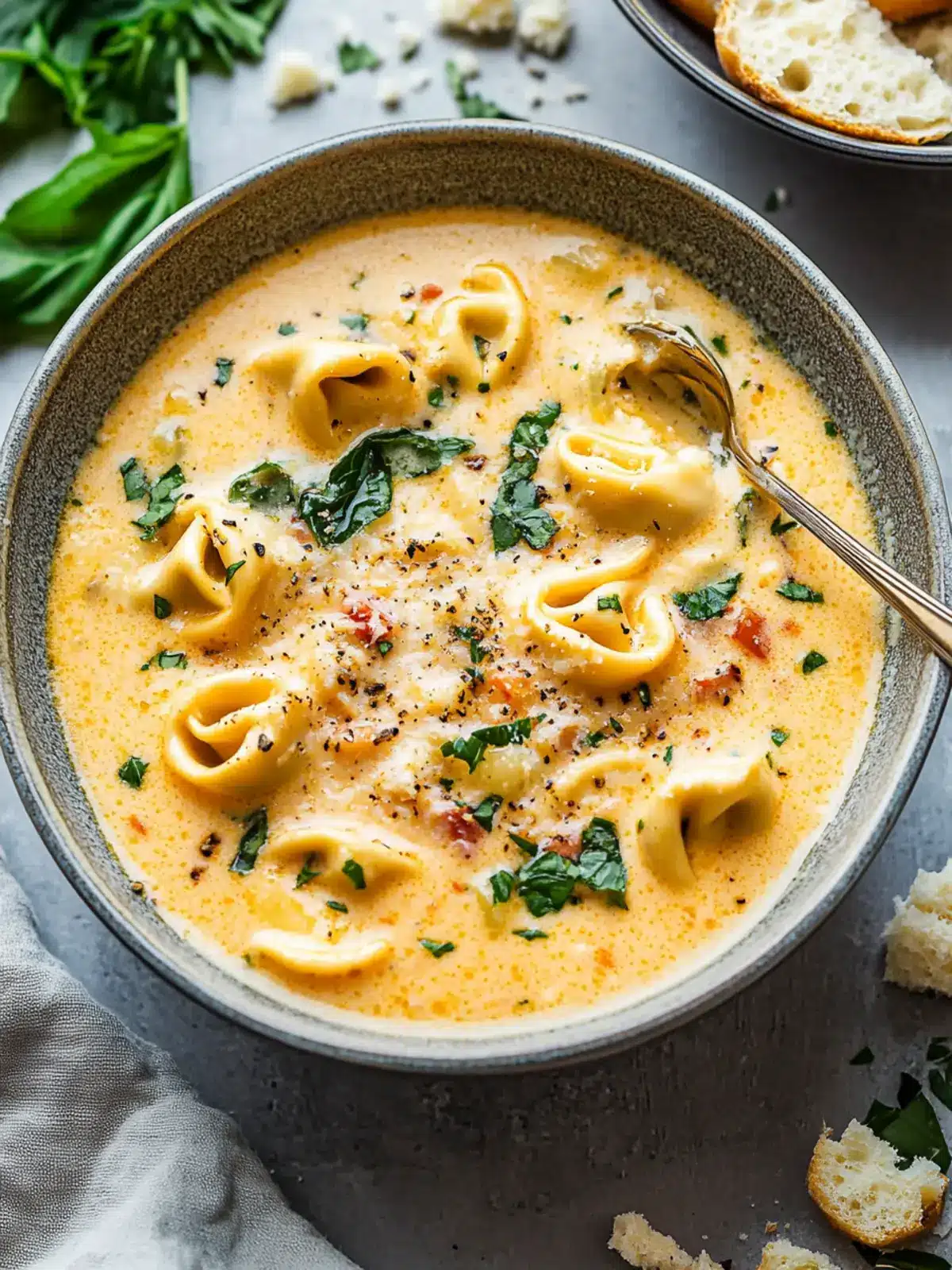 Instant Pot Creamy Tortellini Soup for Cozy Weeknight Comfort 4 Instant Pot Creamy Tortellini Soup