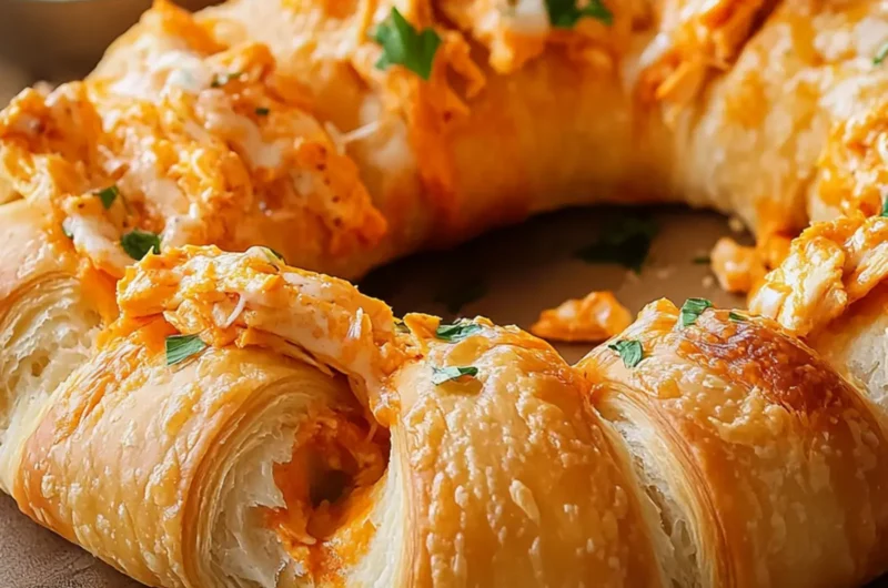 Buffalo Chicken Crescent Ring
