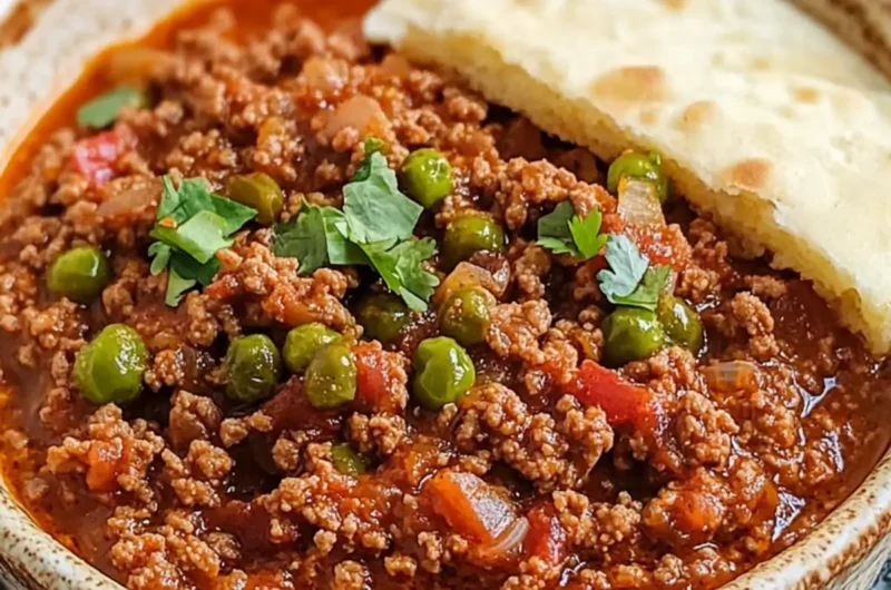 Pakistani Ground Beef Curry
