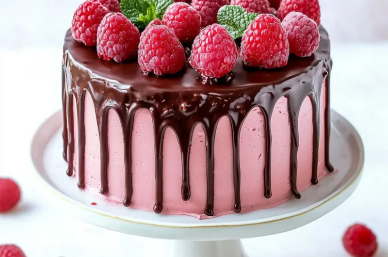 Raspberry Chocolate Cake