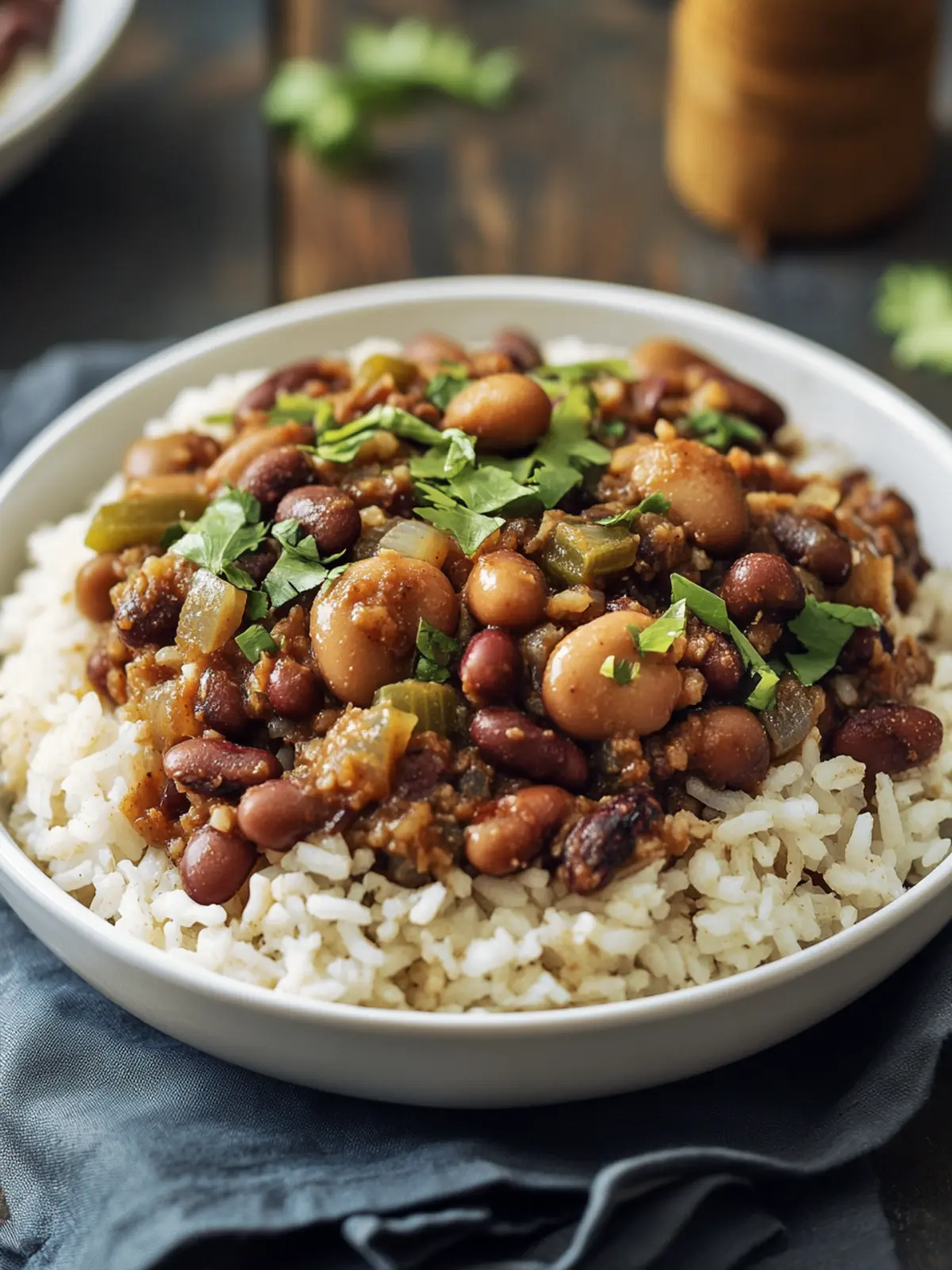 Louisiana Red Beans and Rice: A Hearty Family Favorite 2 Louisiana Red Beans and Rice (Spiced Beans with Rice)