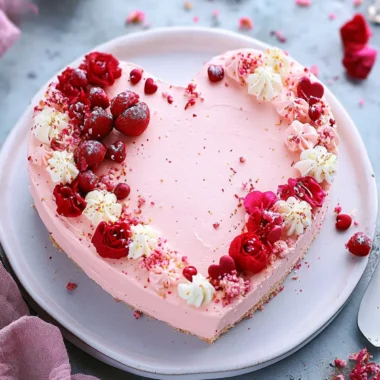 Easy Heart Shaped Cake