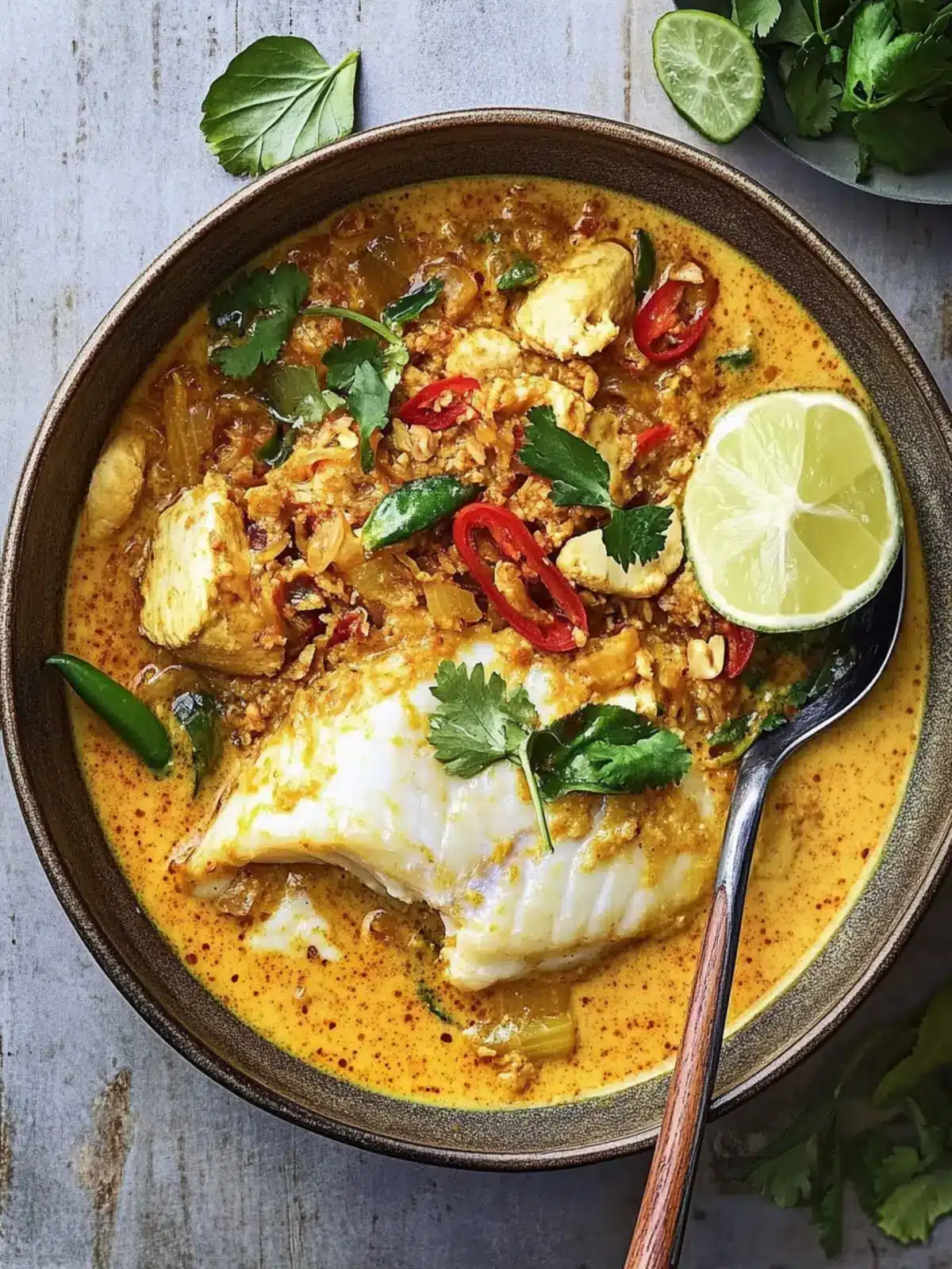 Savor Authentic Thai Yellow Curry Poached Fish in 30 Minutes 4 Thai Yellow Curry Poached Fish