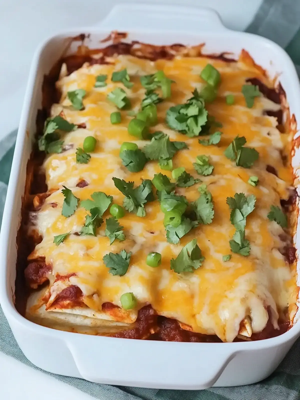 Breakfast Enchilada Casserole: Easy Comfort Food Delight