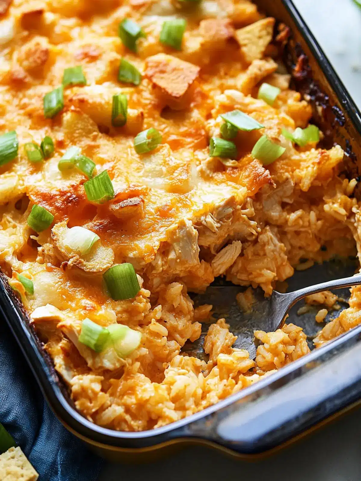 Mouthwatering Buffalo Chicken & Rice Casserole for Dinner Bliss 2 Buffalo Chicken & Rice Casserole