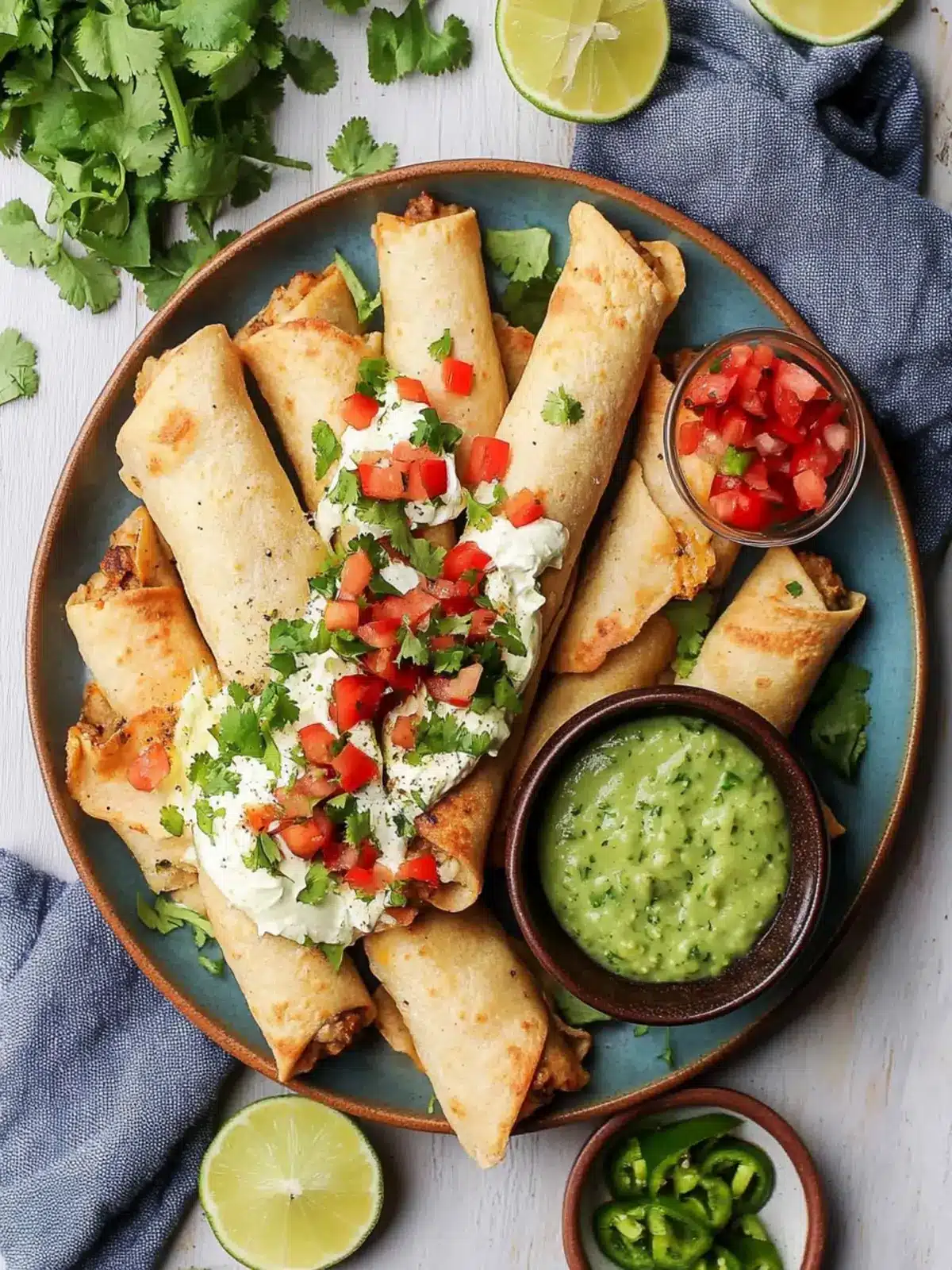 Homemade Taquitos