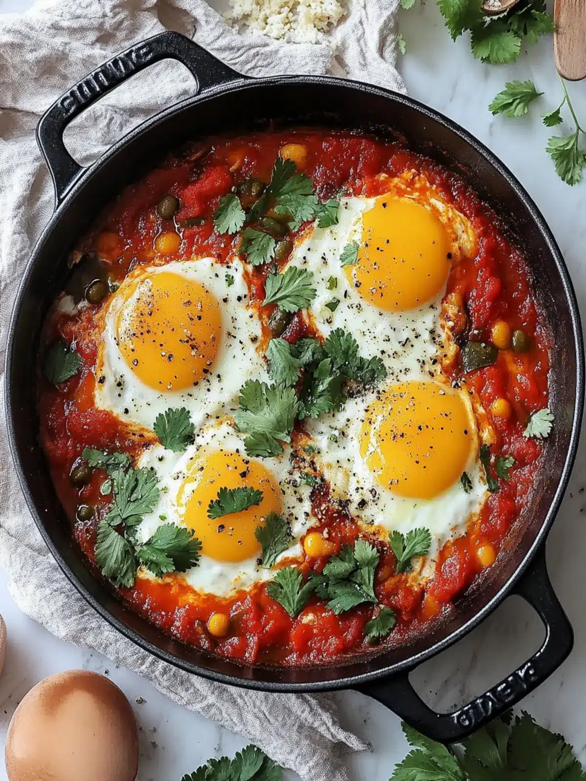 Cozy Shakshuka for Two: A Healthy, Flavorful Brunch Delight