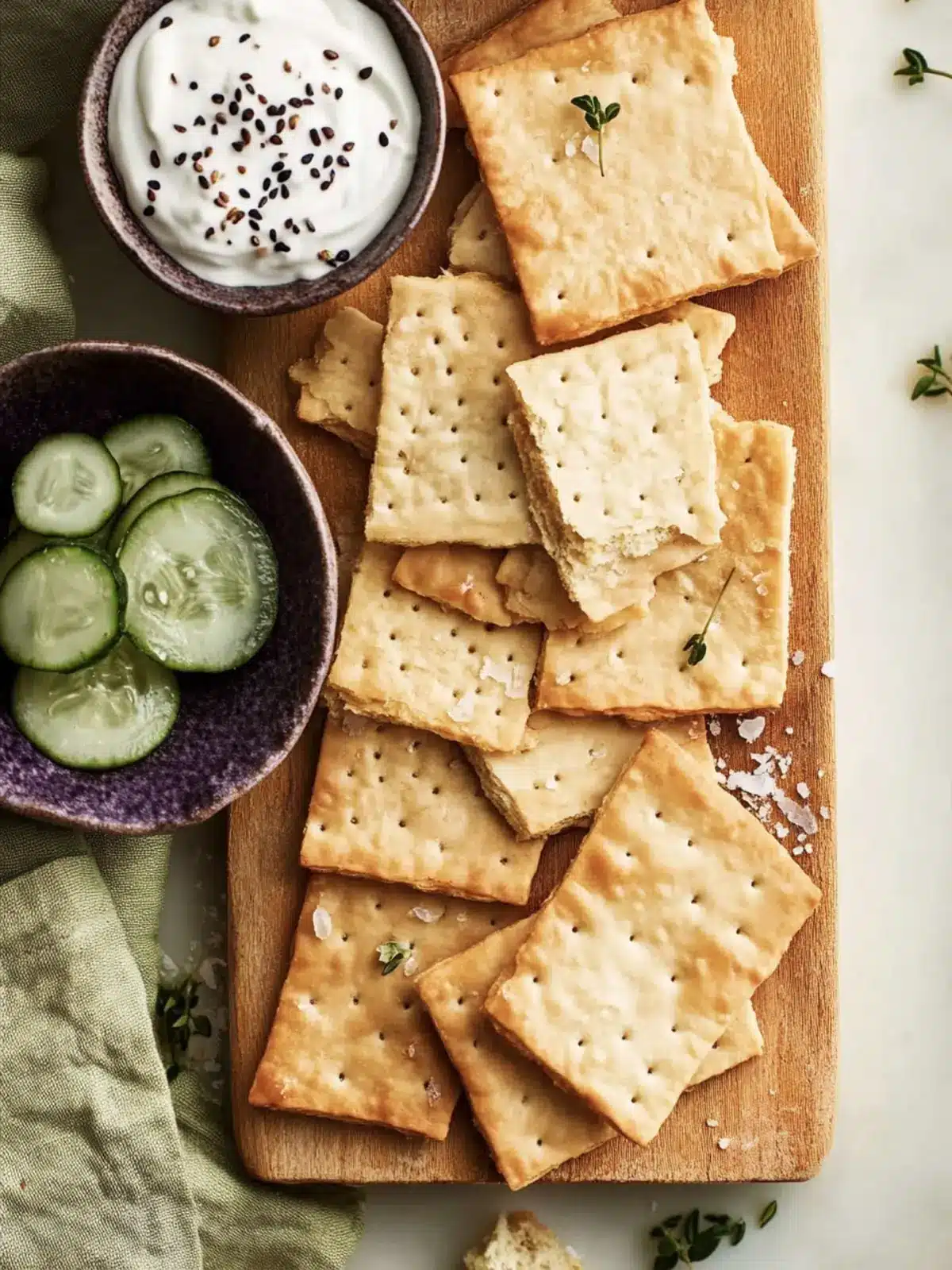 How to Make Homemade Crackers: Crunchy & Nutty Goodness 4 How to Make Homemade Crackers