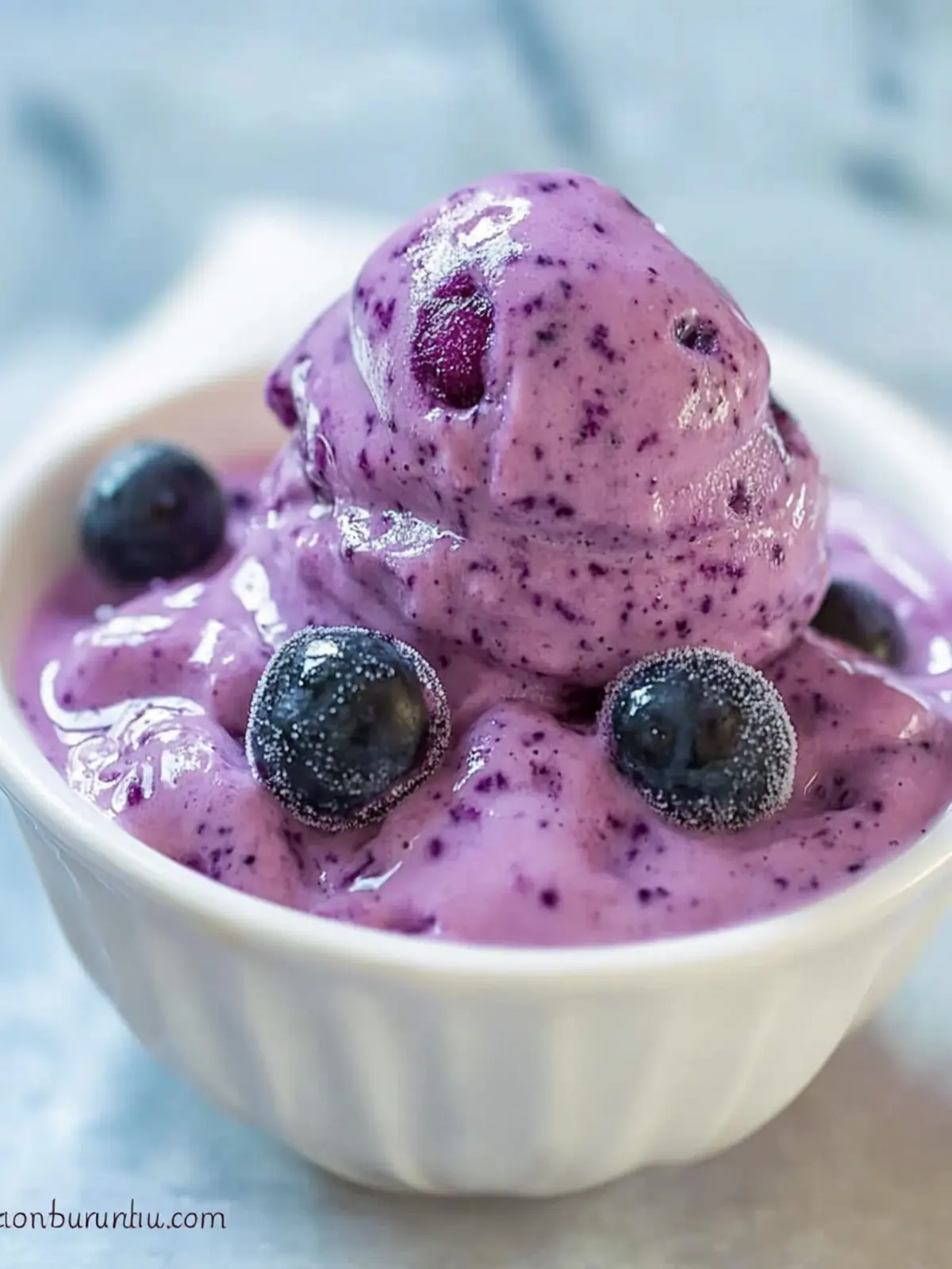 Deliciously Easy Healthy Frozen Blueberry Yogurt Recipe 3 Healthy Frozen Blueberry Yogurt Recipe