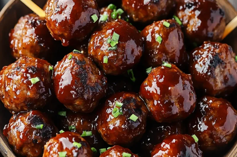 Bourbon BBQ Meatballs