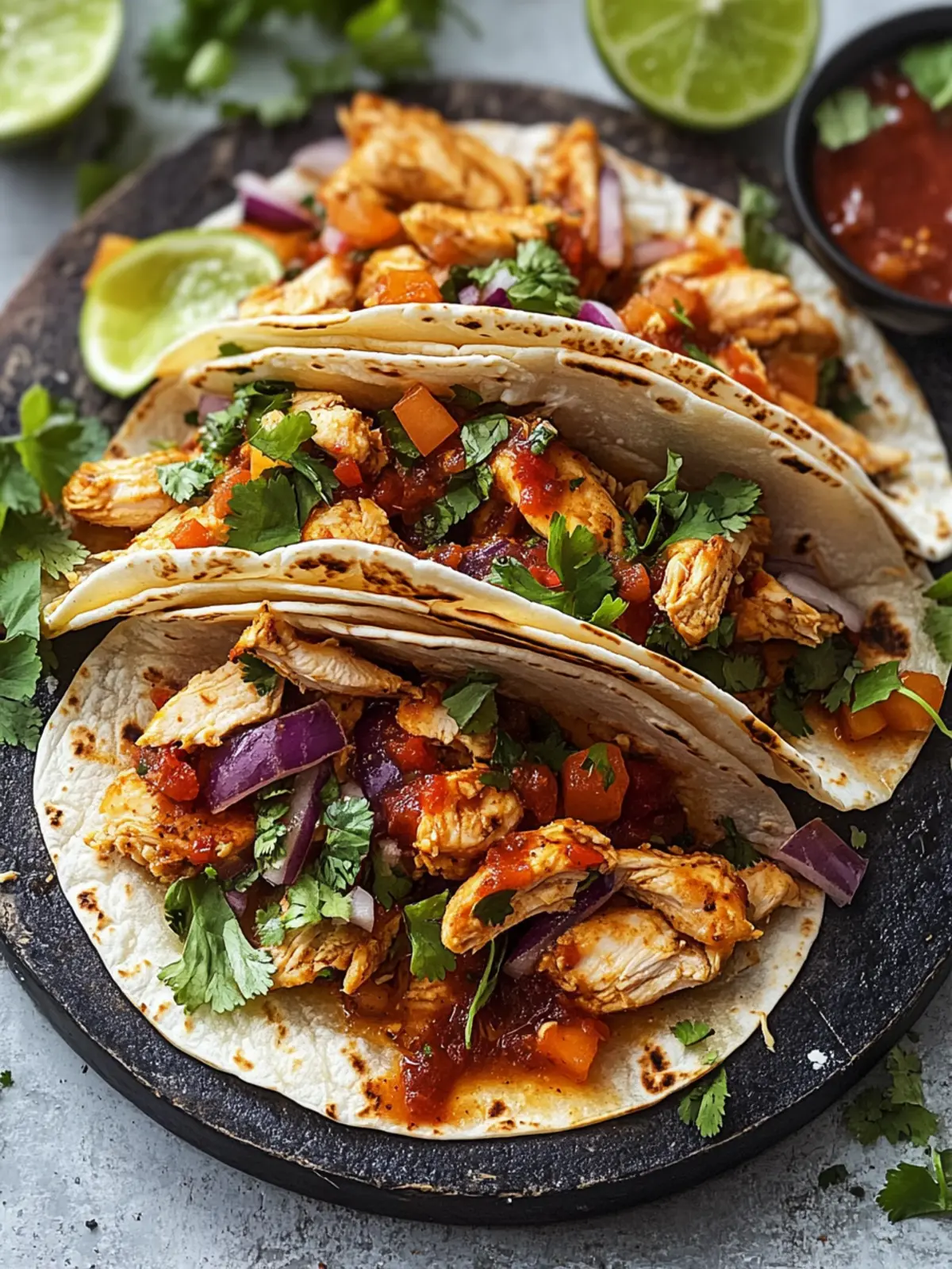 Crispy Chicken Tacos Loaded with Flavor in Just 30 Minutes