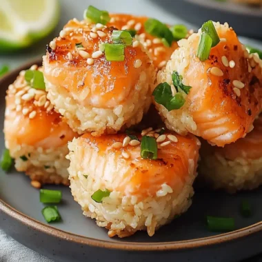 Crispy Rice Salmon Bites That Will Wow Your Taste Buds
