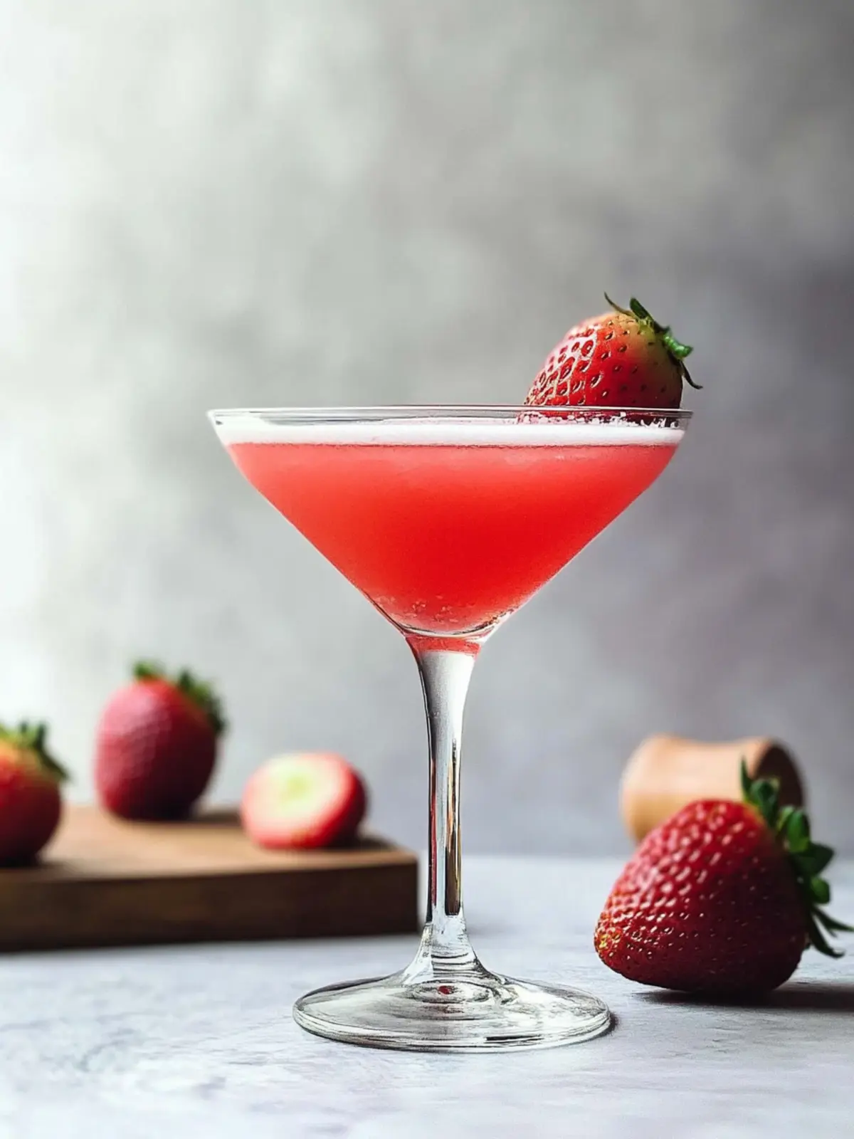 Strawberry Gimlet