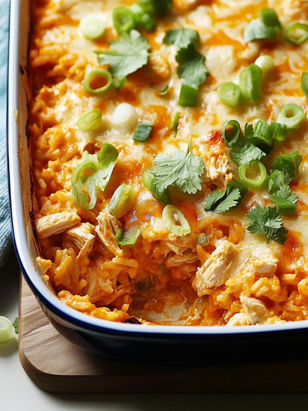 Buffalo Chicken & Rice Casserole for Ultimate Family Comfort 4 Buffalo Chicken & Rice Casserole