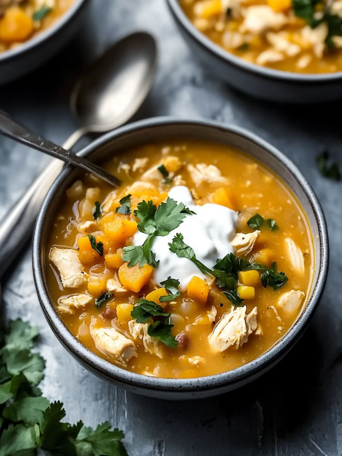 Cozy Butternut White Chicken Chili for Chilly Nights