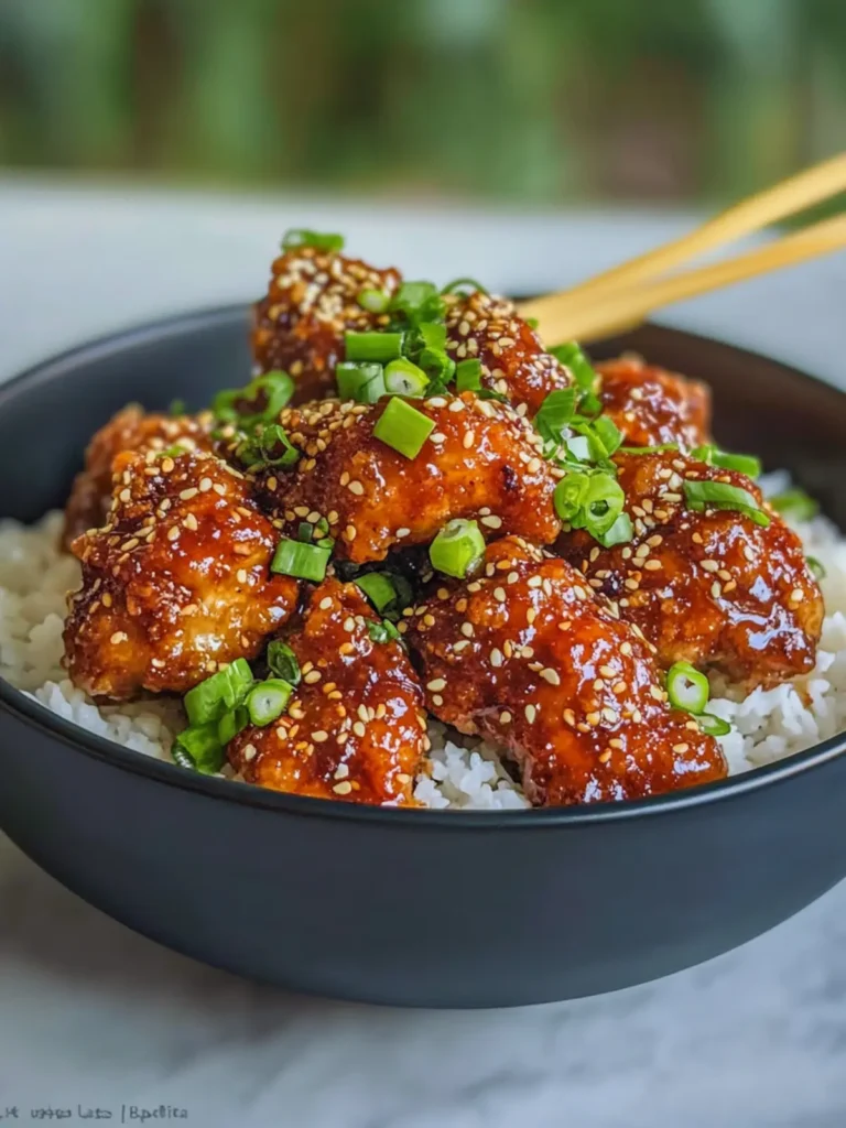 Crispy Sticky Chicken with Sweet Glaze for Ultimate Flavor 3 Sticky Crispy Chicken