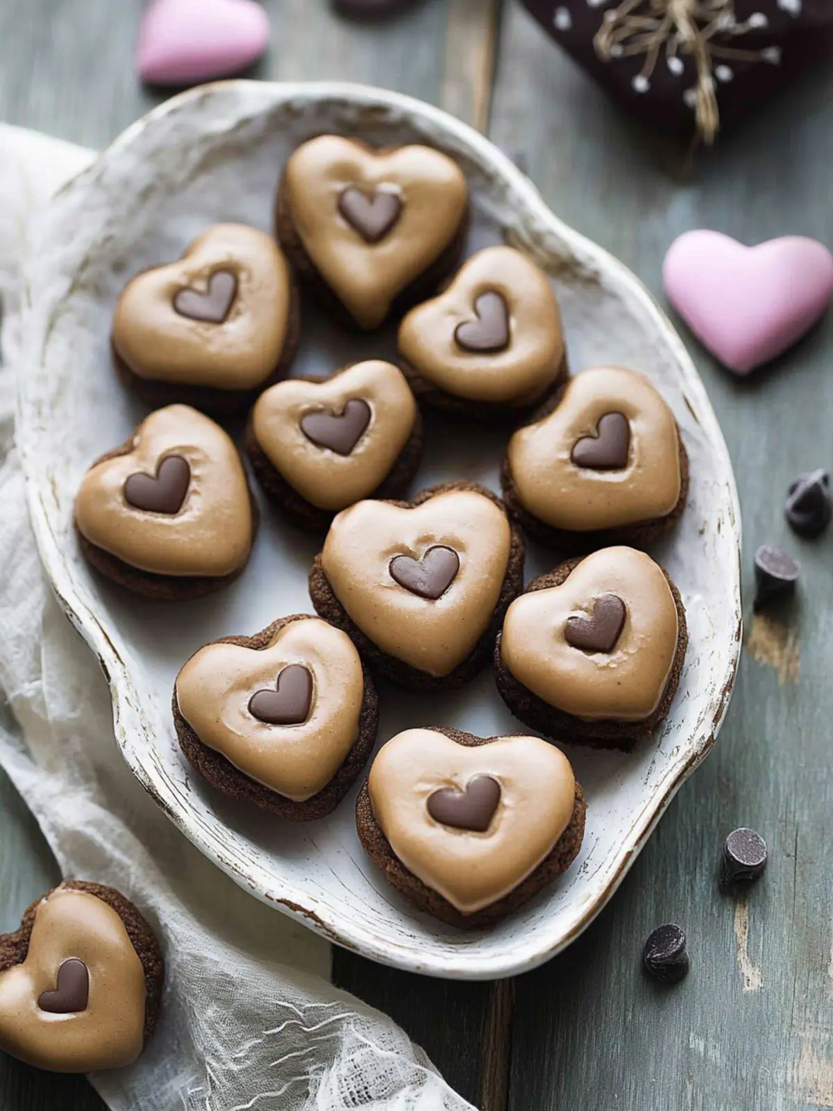 Chocolate Chip Cookie Dough Valentine’s Hearts for Sweethearts 2 Chocolate Chip Cookie Dough Valentine’s Hearts