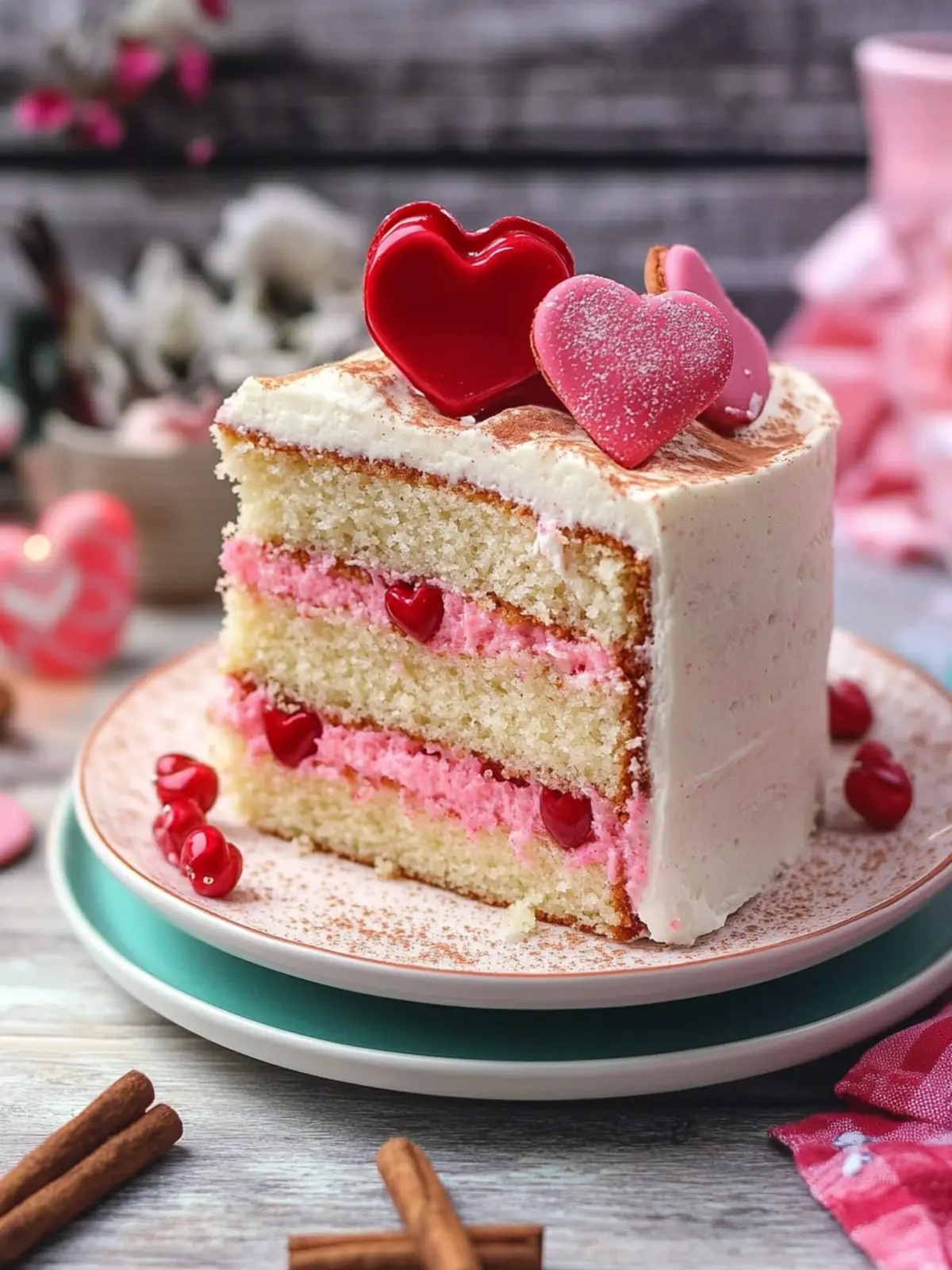 Delicious Valentine's Day Cake With Cinnamon Flavour You'll Love 3 Valentine’s Day Cake With Cinnamon Flavour