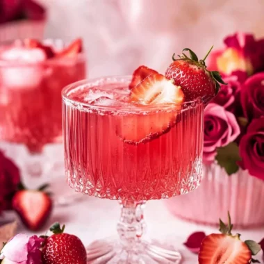 Coming up Roses: Refreshing Strawberry Rose Cocktail Recipe 10 Coming up Roses- Strawberry Rose Cocktail